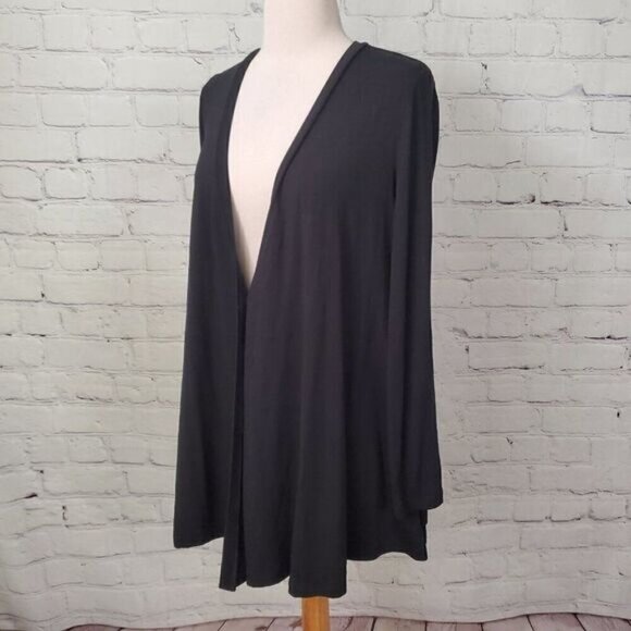 J. JILL Lightweight Cardigan Black XSP XS Petite NEW - Picture 2 of 5